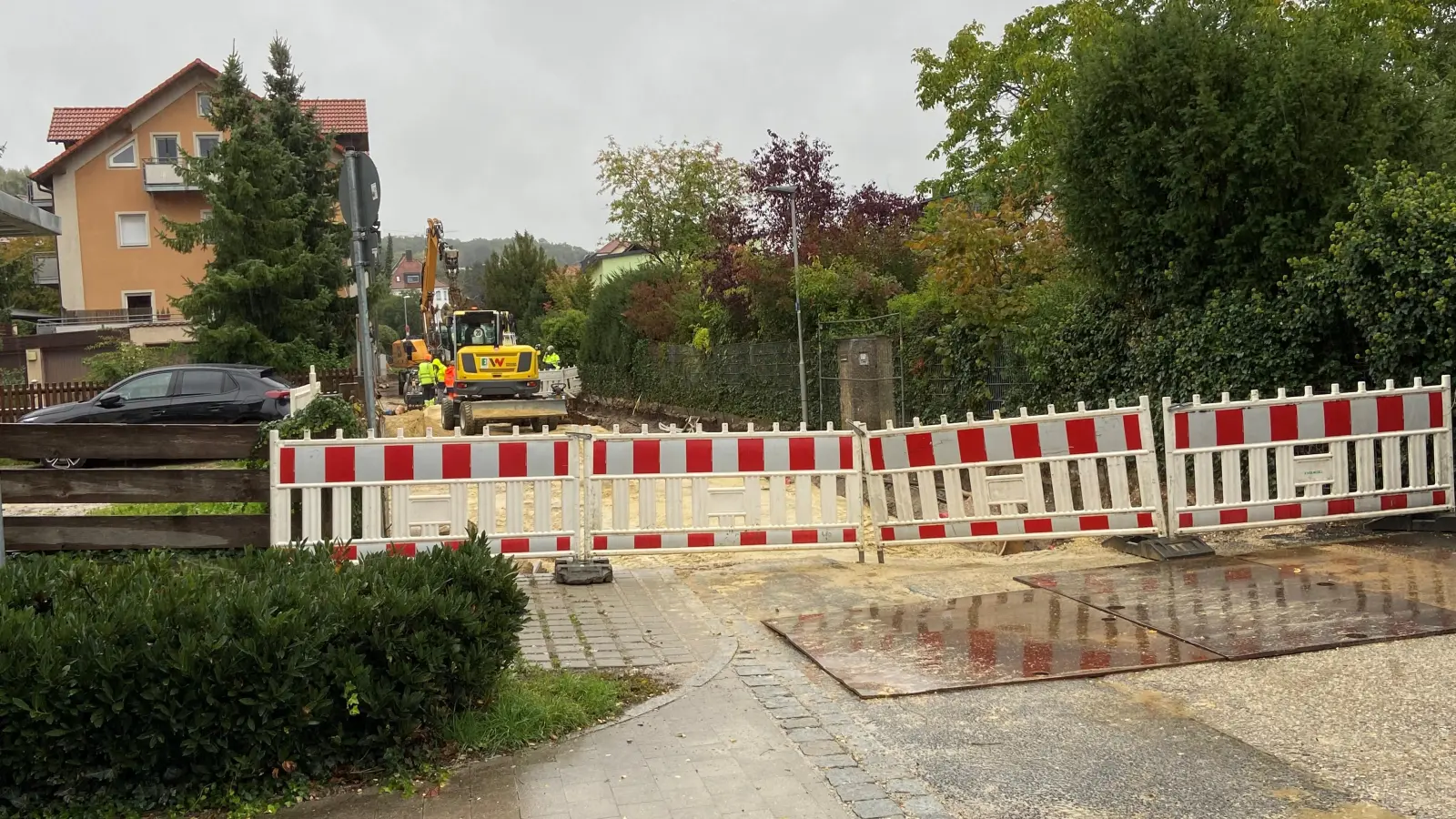 Die Emailfabrikstraße in Amberg ist ab 23. März gesperrt. (Archivbild: ass)