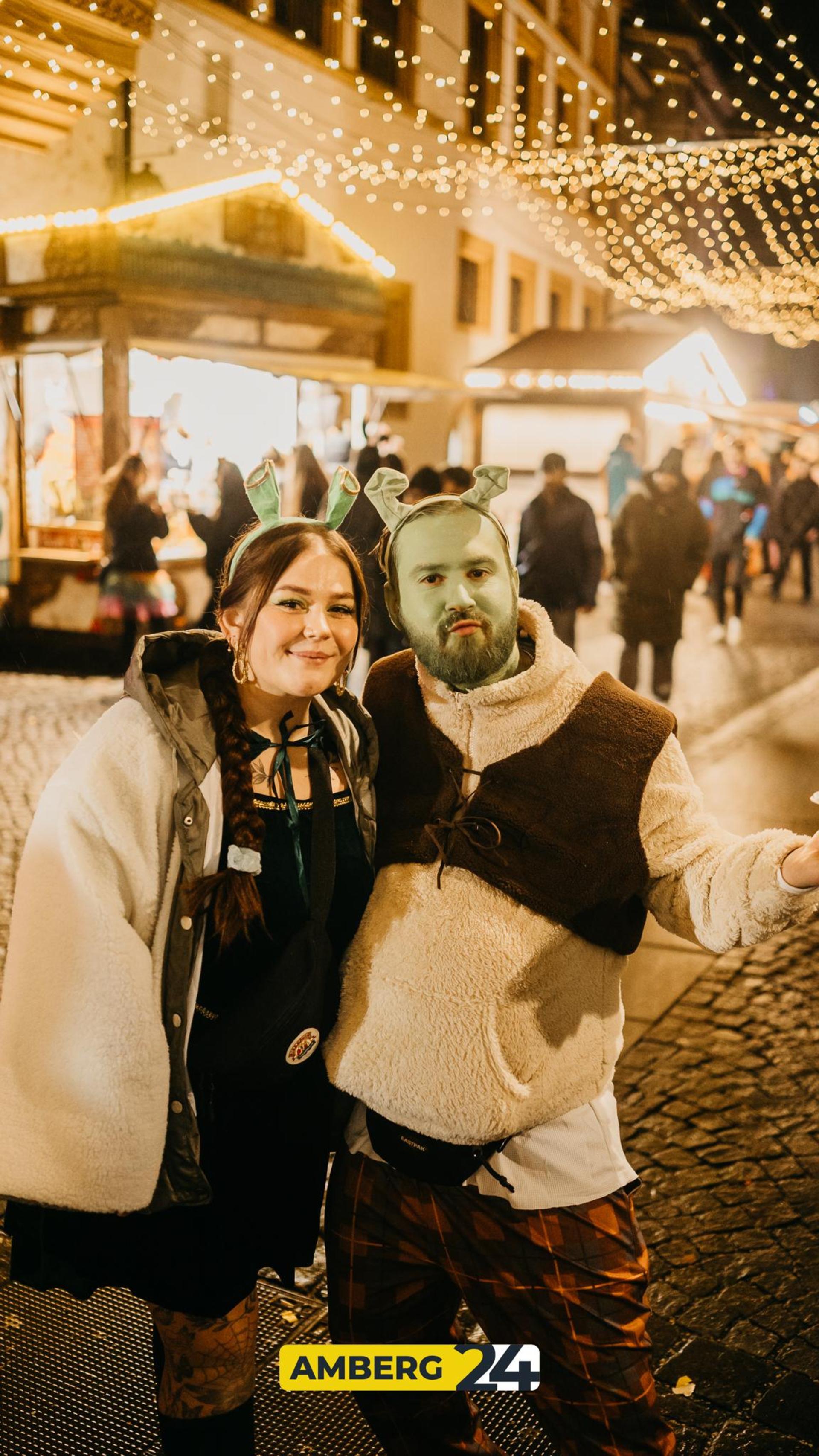 Die Bilder der Amberger Hexennacht vom Marktplatz. (Bild: Mario Donhauser)
