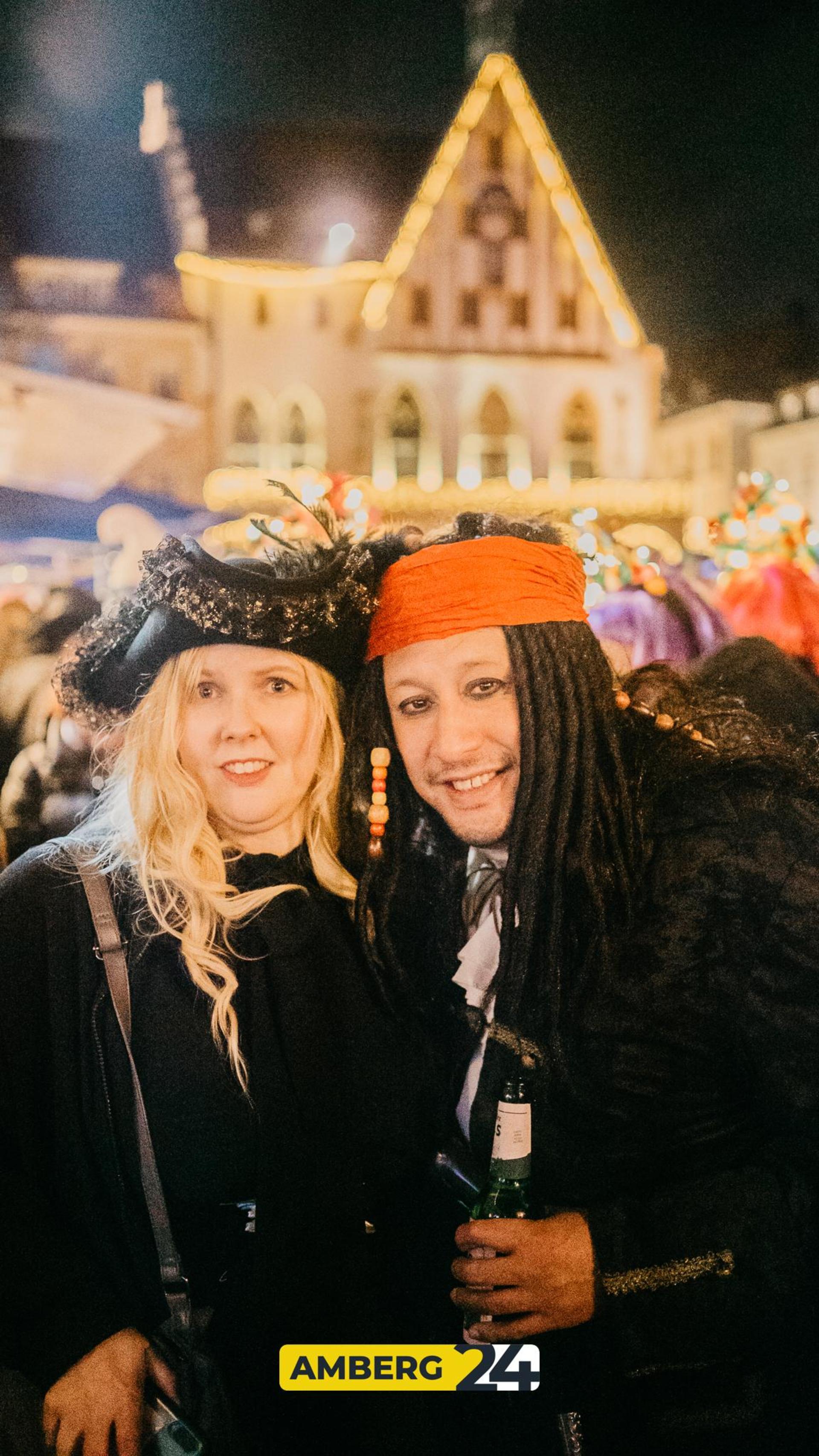 Die Bilder der Amberger Hexennacht vom Marktplatz. (Bild: Mario Donhauser)