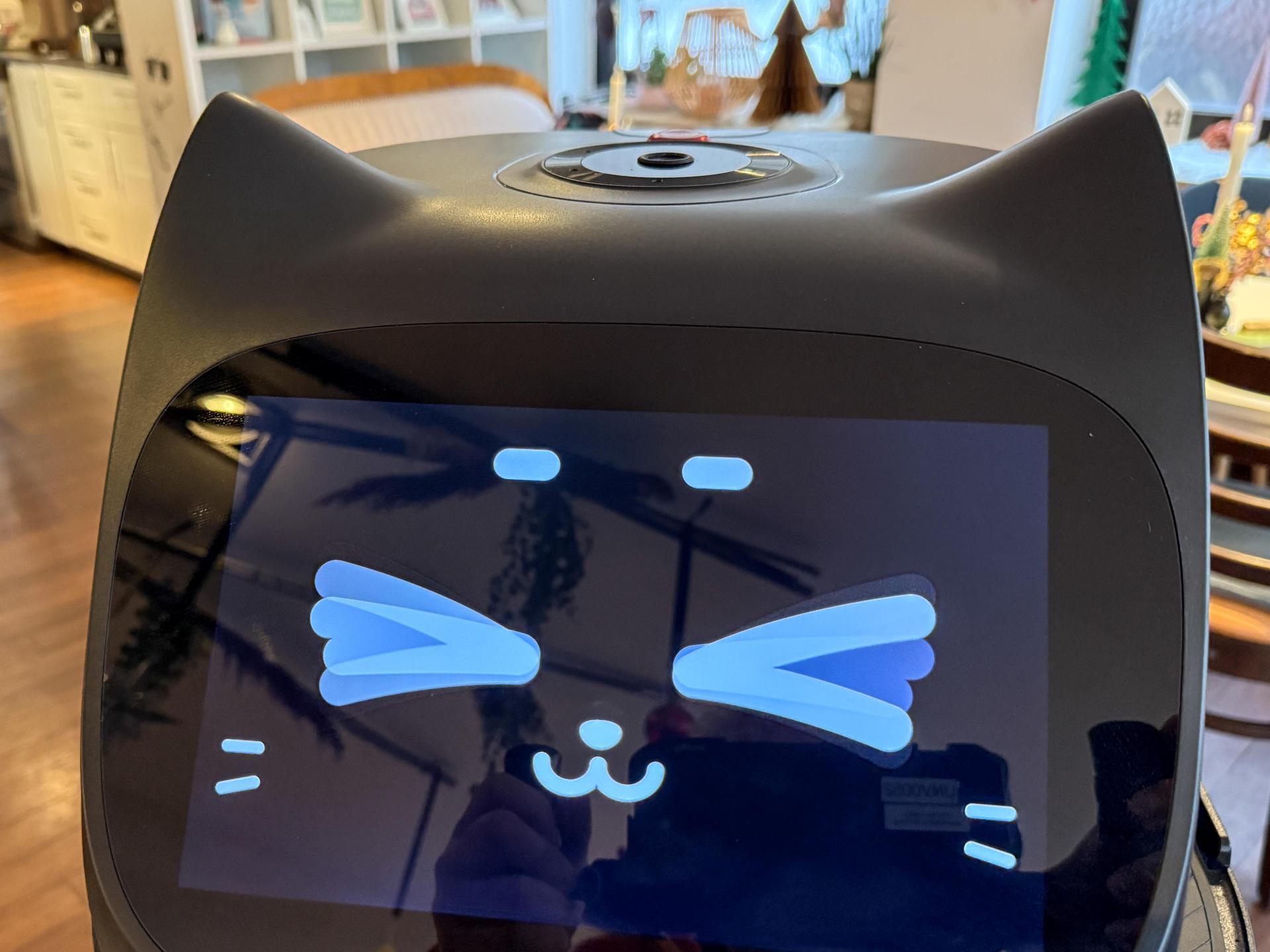 „Bella”, ein Roboter ist die neue Servicekraft im Konditorei-Café Amelie in der Georgenstraße Amberg. (Bild: Petra Hartl)