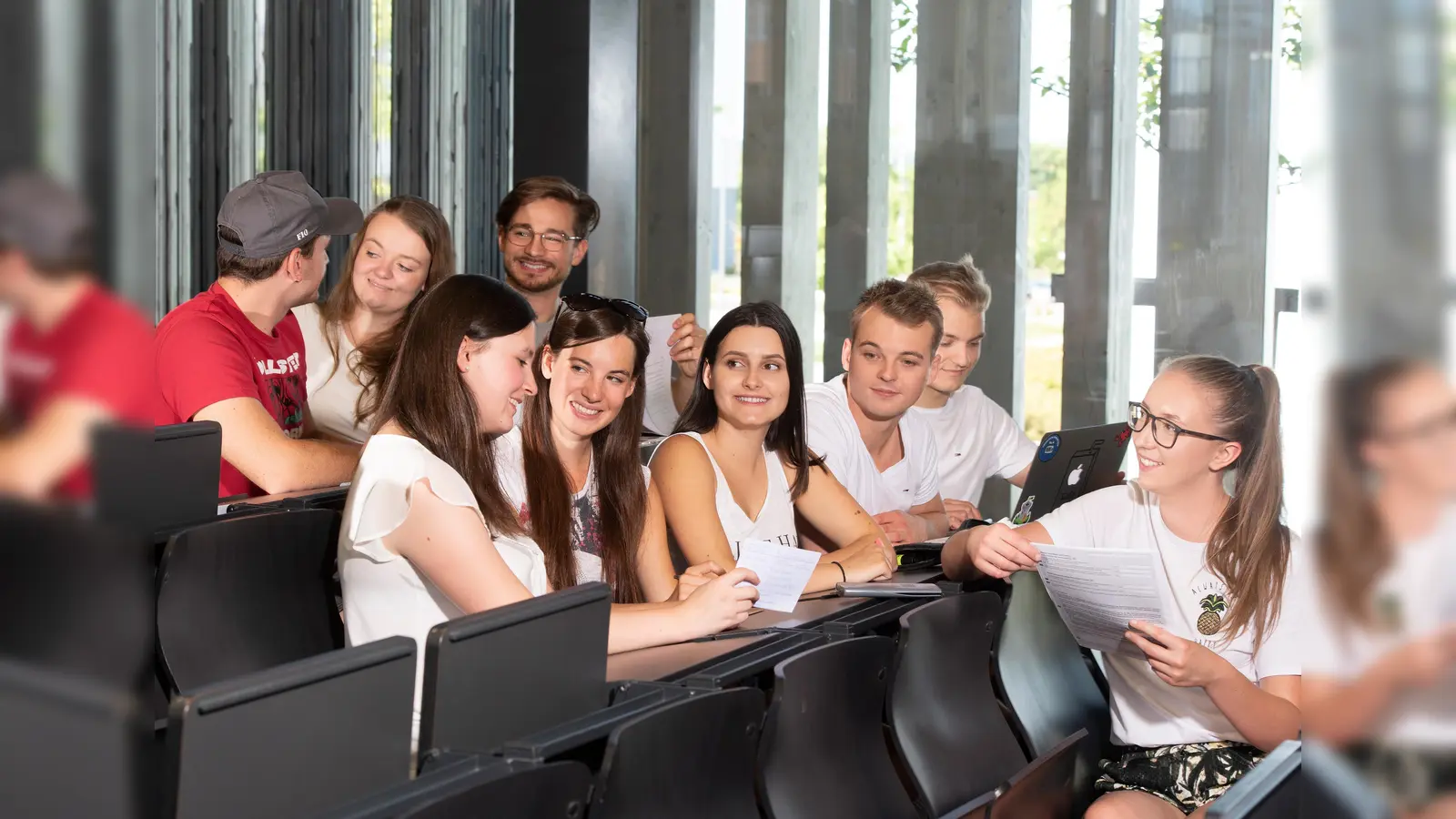 Beim Studieninformationstag kann ins Studentenleben geschnuppert werden. (Bild: OTH Amberg-Weiden)