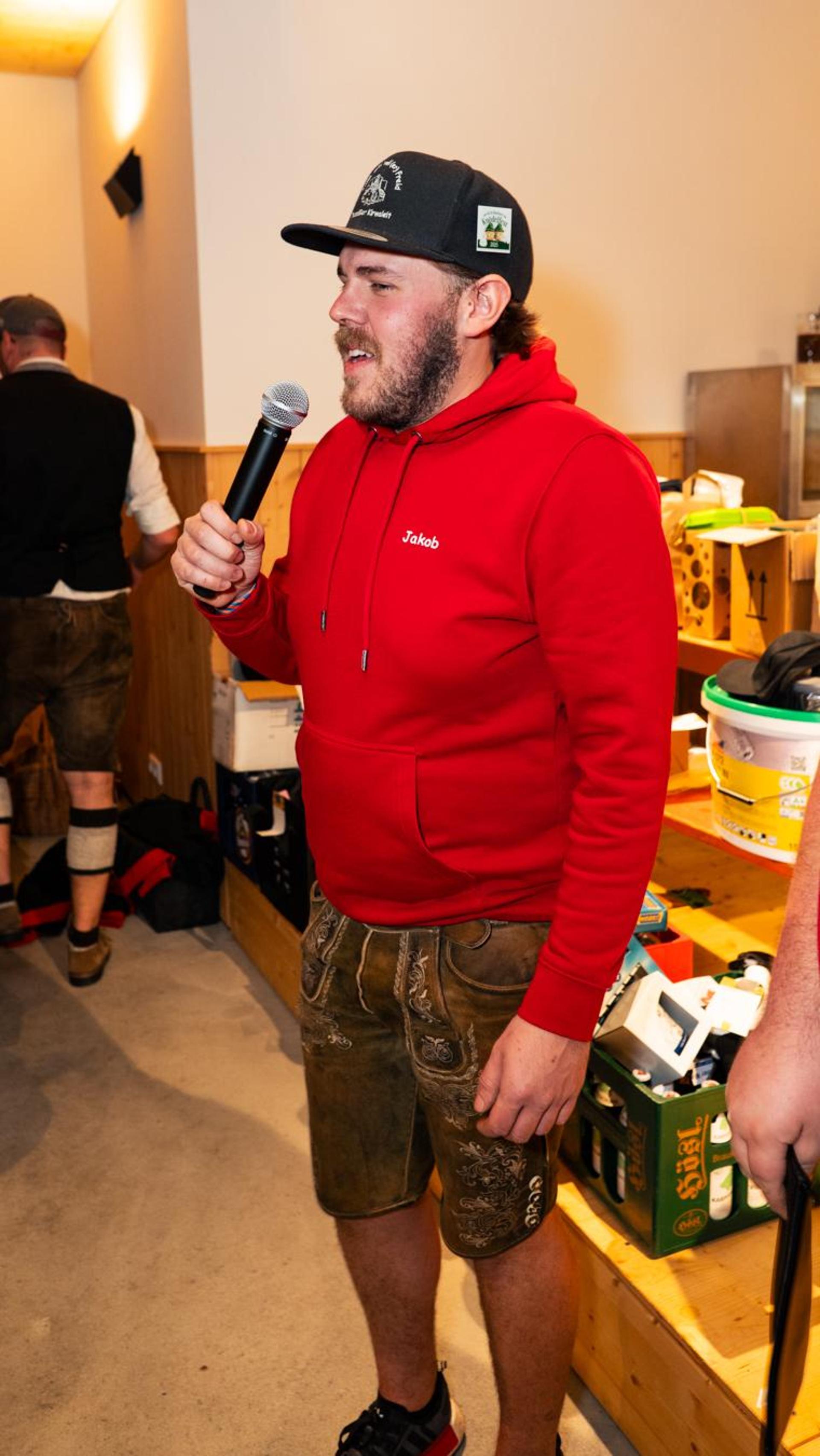 Endspurt bei der Thansüßer Kirwa am Montag.  (Bild: Hannes Stock)