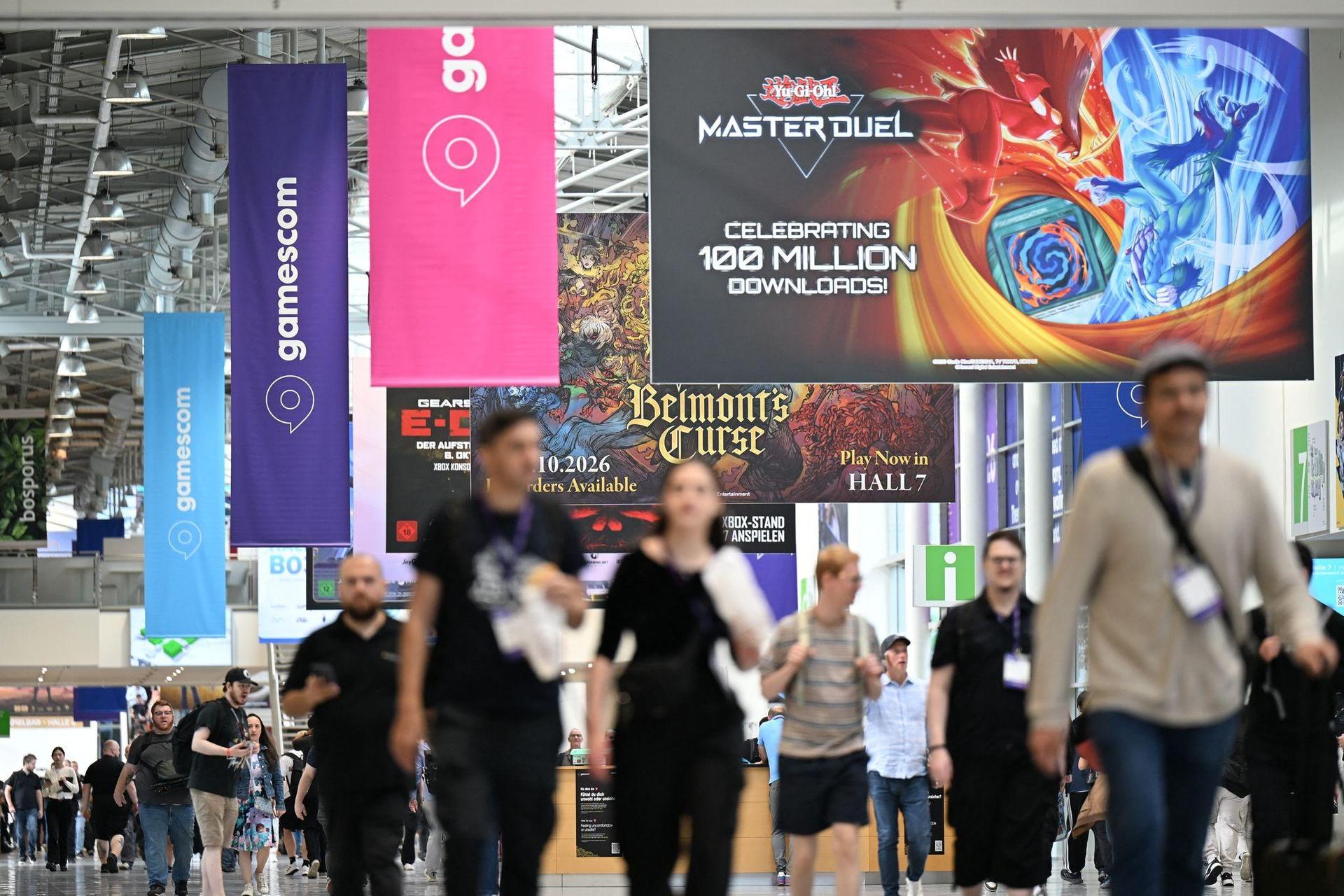 Es kann losgehen: Hunderttausende Besucher werden bis Sonntag durch die Kölner Messehallen strömen. (Bild: Wolf von Dewitz/dpa)