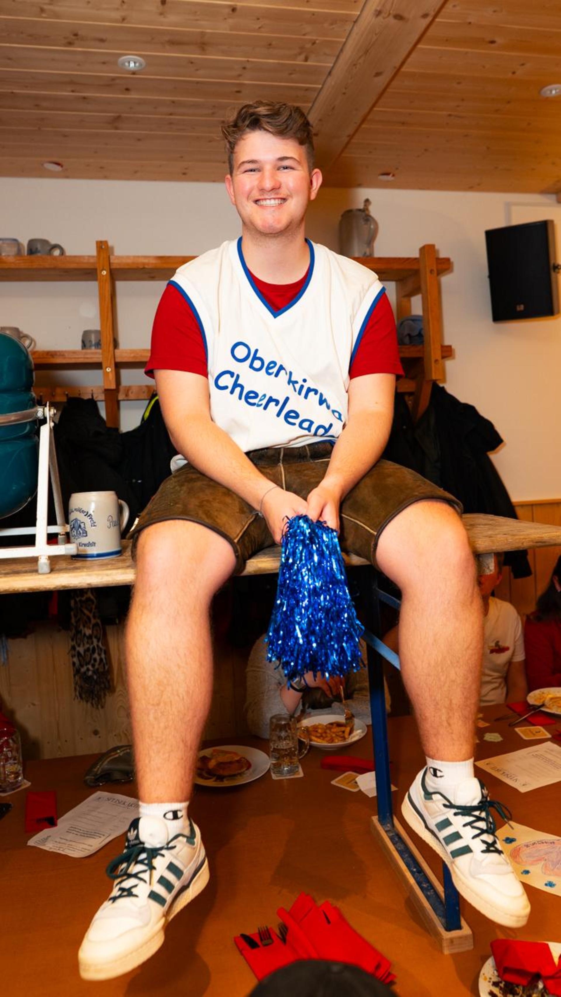 Endspurt bei der Thansüßer Kirwa am Montag.  (Bild: Hannes Stock)