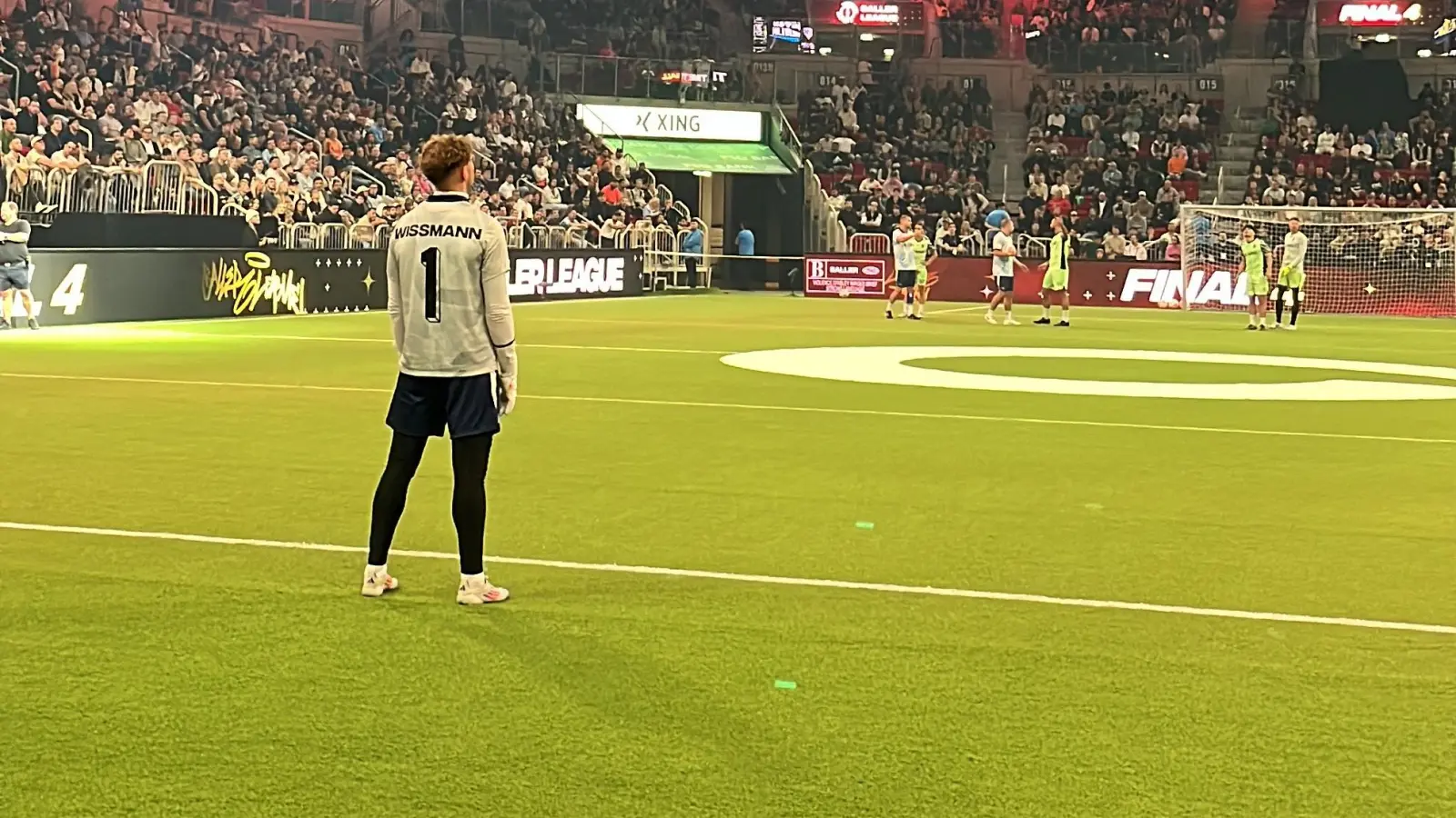 Max Wißmann bei den „Final Four” im PSD Dome Düsseldorf. (Bild: mcl)