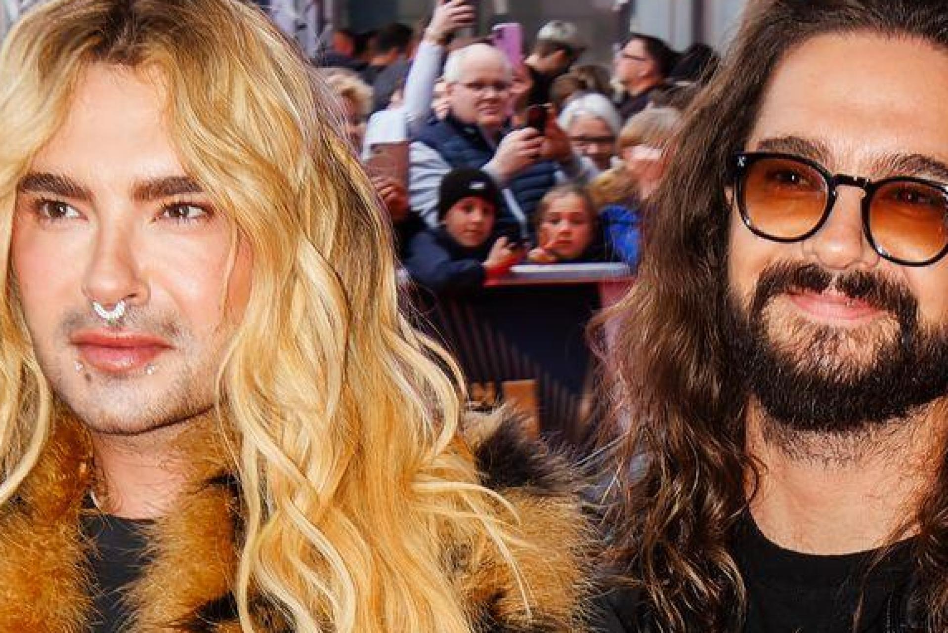 Die Band Tokio Hotel holte sich den Radio Regenborgen Award ab. Danach sei es dann im Hotelzimmer wild geworden, erzählten Bill und Tom Kaulitz. (Archivbild) (Bild: Philipp von Ditfurth/dpa)