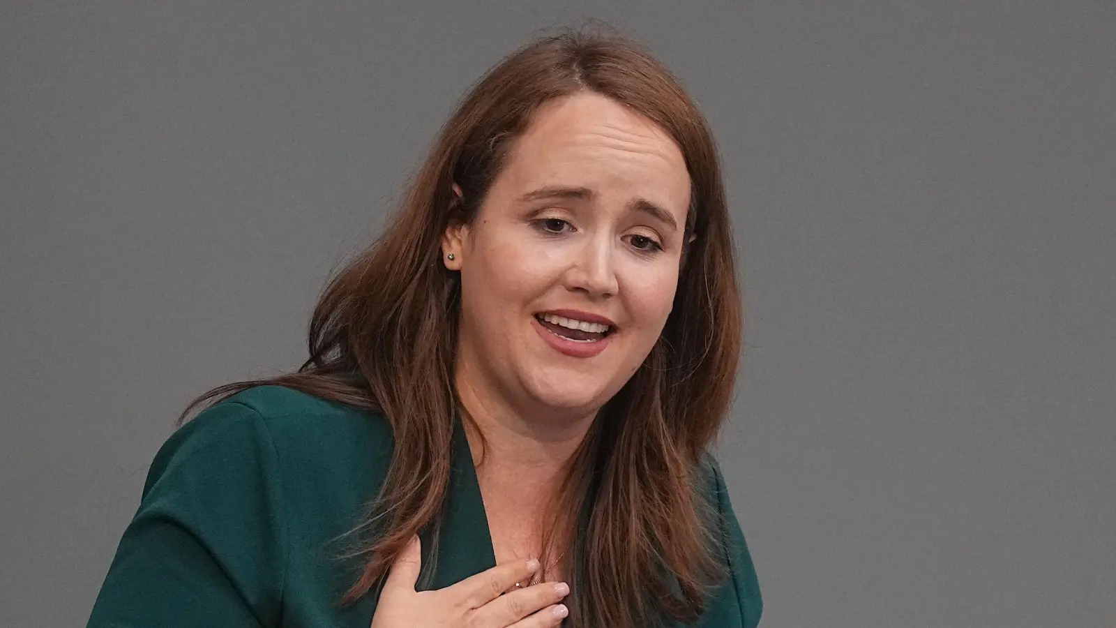 Ricarda Lang setzt auf Instagram ein deutliches Zeichen. (Archivbild: Michael Kappeler/dpa)