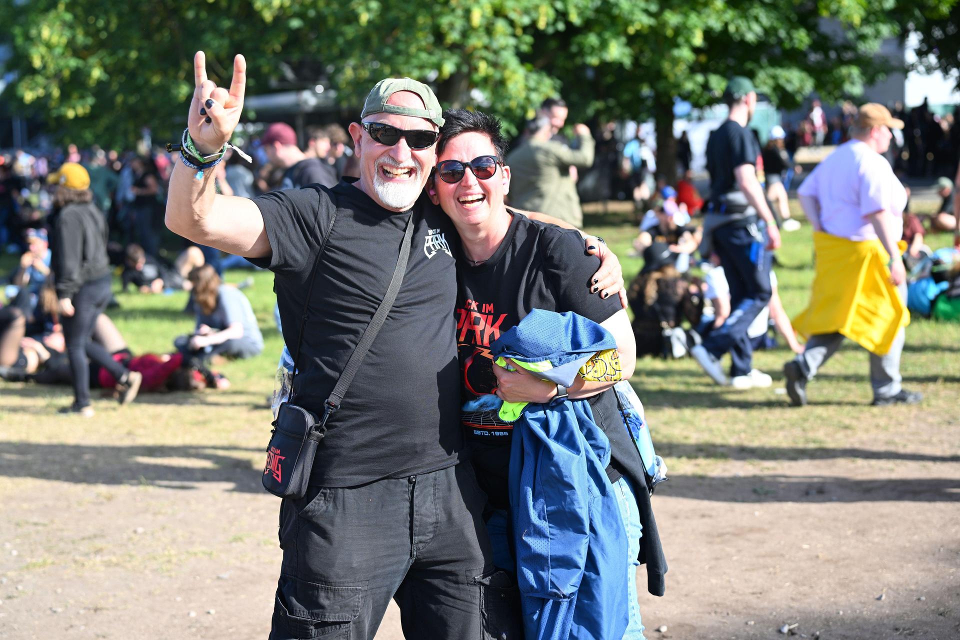 Viele Fans sind schon seit Jahrzehnten Parkrocker. (Bild: Tobias Schwarzmeier)