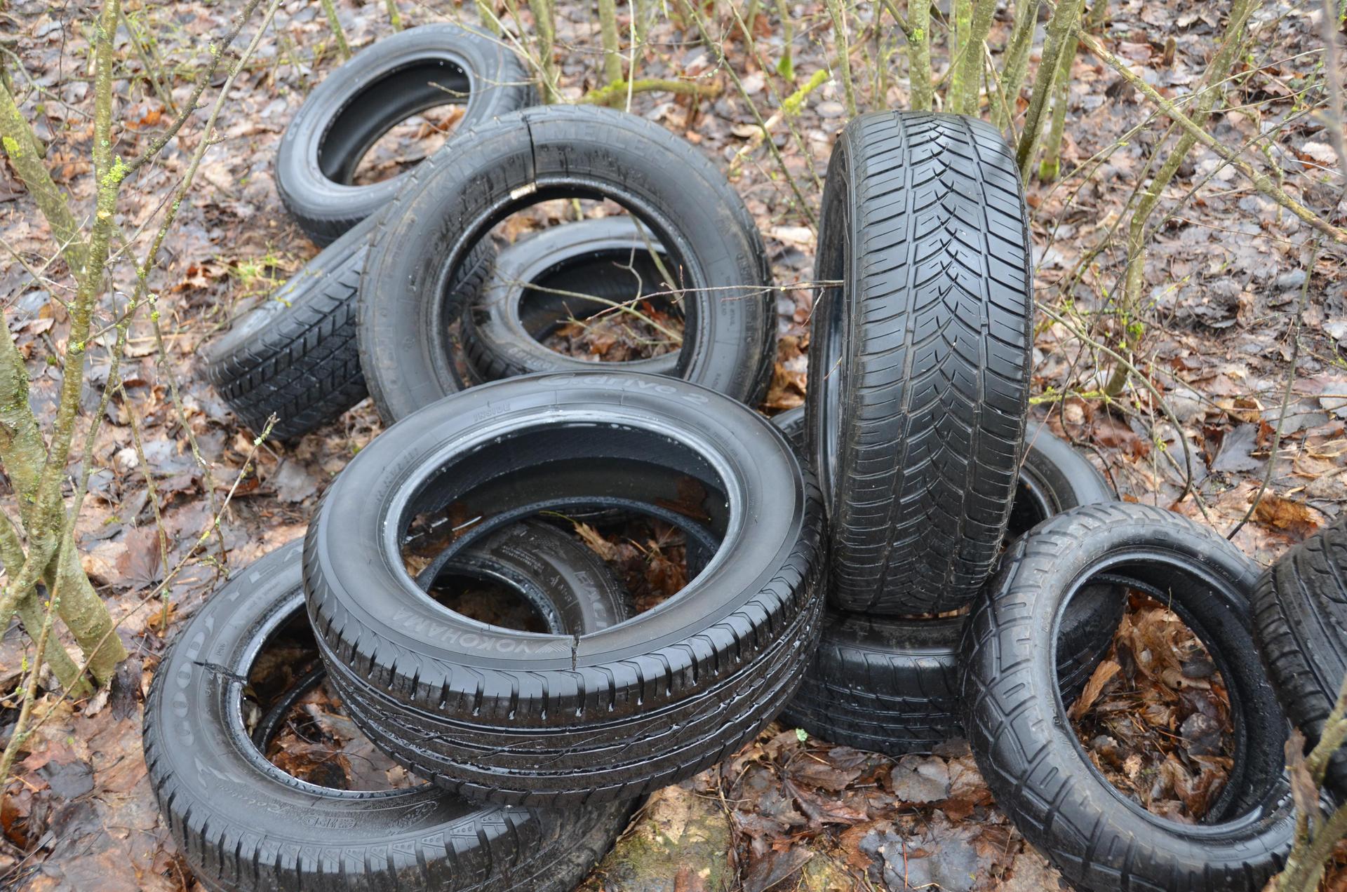 In Auerbach in der Oberpfalz wurde illegal Müll entsorgt. Die Polizei sucht nach Hinweisen auf die Täter. (Symbolbild: dob)