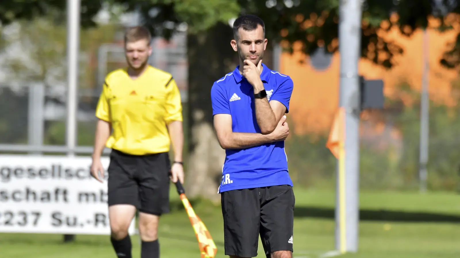 Johannes Hager damals noch Trainer beim TuS Rosenberg übernimmt als Co-Trainer bei Upo. (Bild: Ziegler)