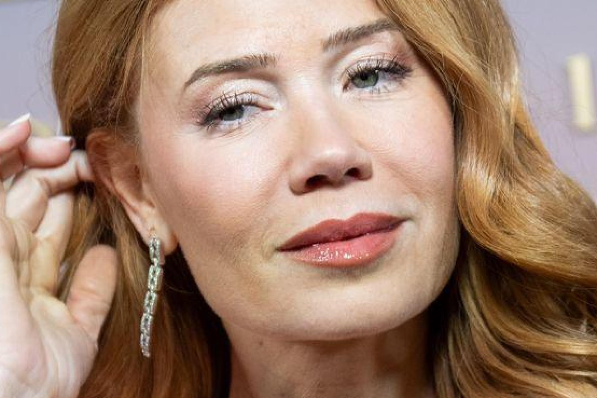 Fühlt sich wohl in ihrem Körper: Palina Rojinski. (Archivbild)  (Bild: Christophe Gateau/dpa)