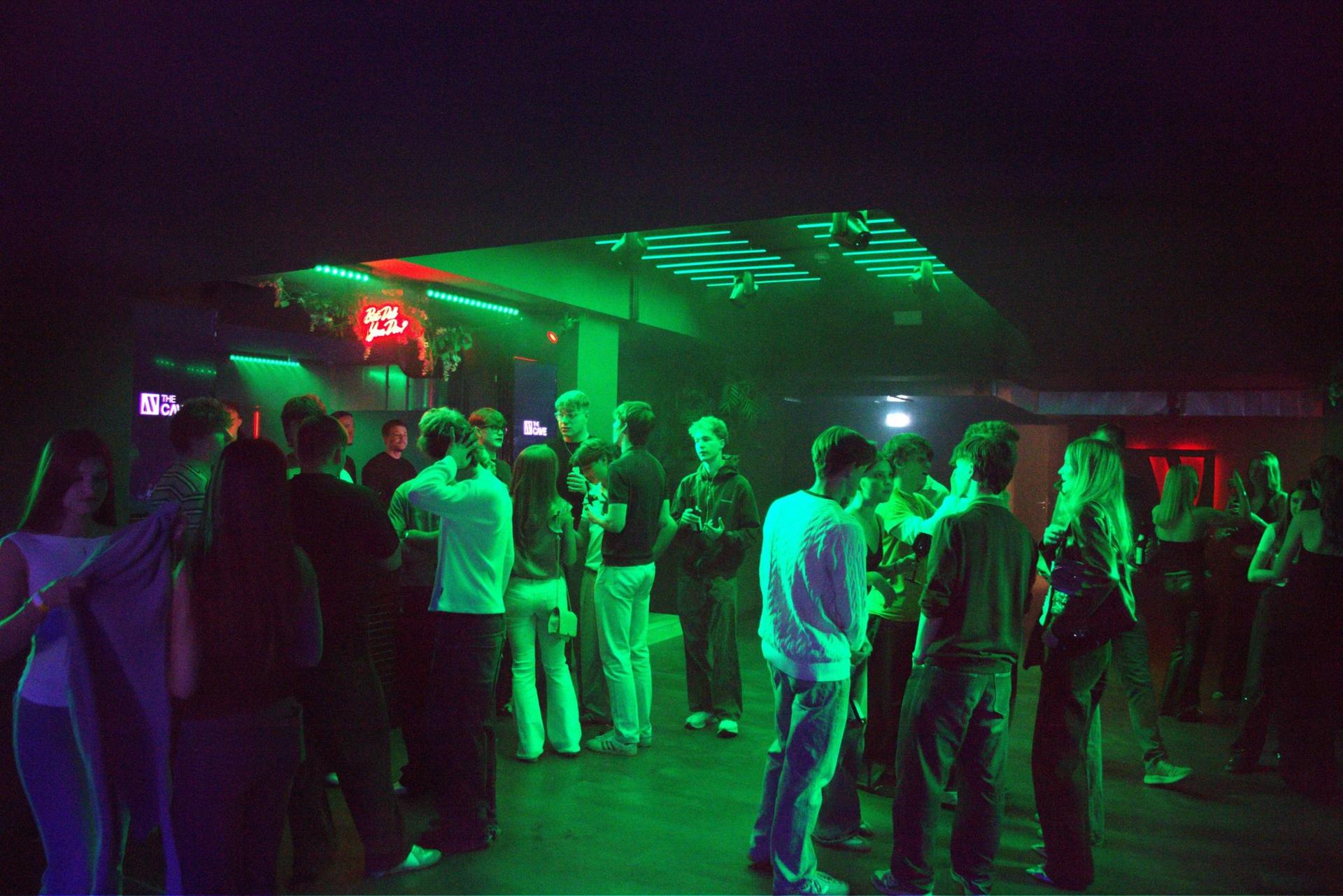 Am Samstagabend war ordentlich was los in The Cave. (Bild: Marlin Nixdorf)