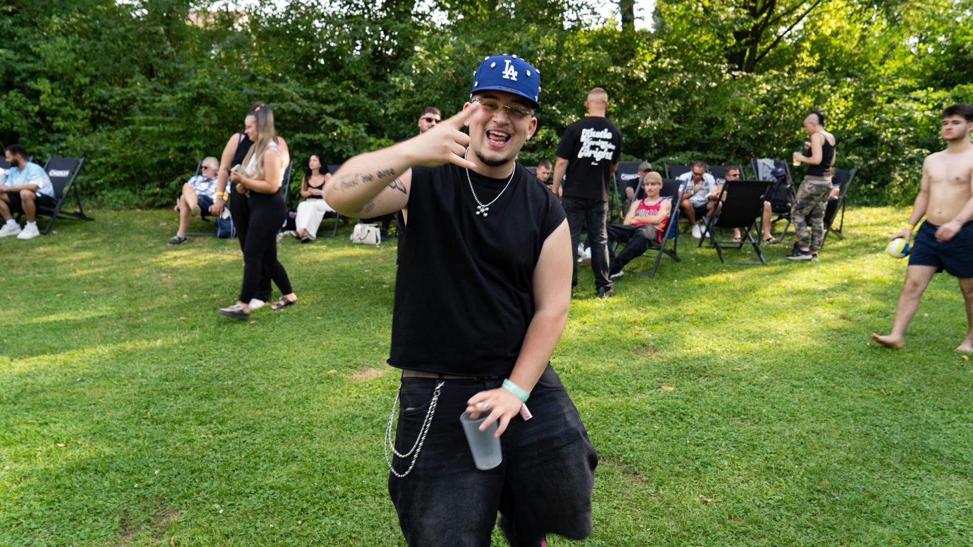 Das ging auf dem Tymless-Festival. (Bild: knz)