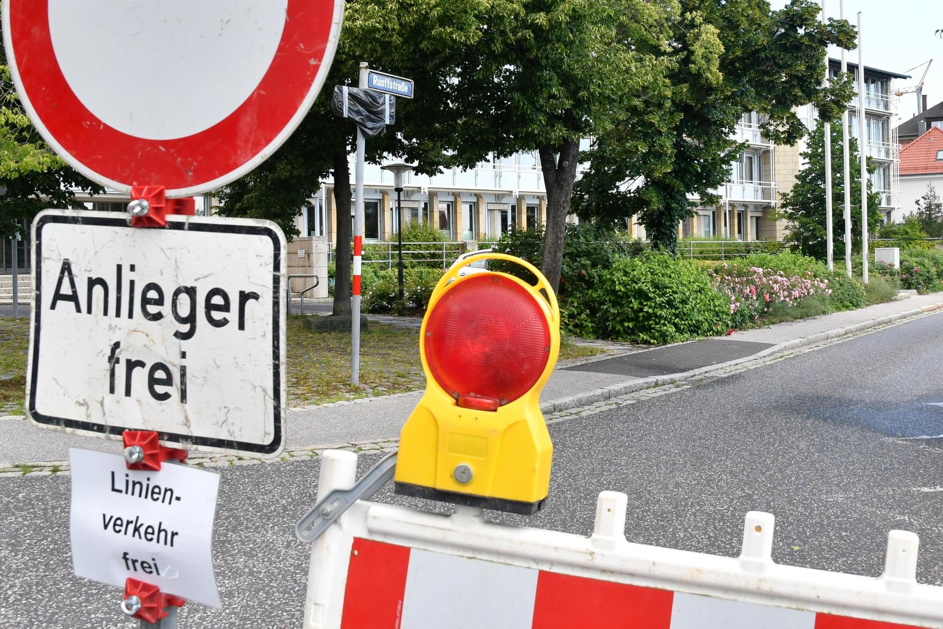 Die Plechstraße in Amberg ist vom 23. Februar bis zum 13. März gesperrt (Symbolbild: Petra Hartl)