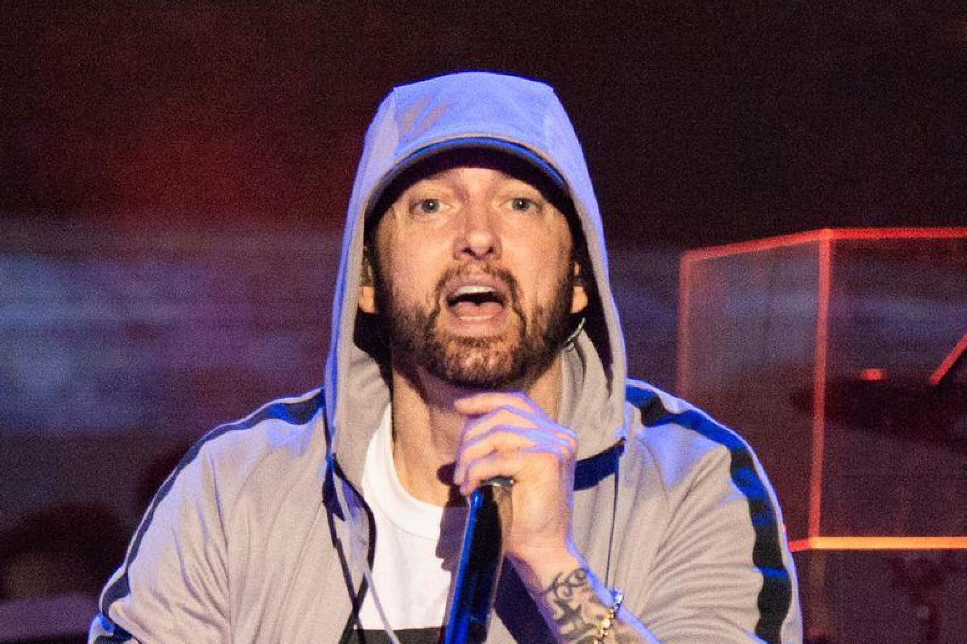 Das neueste Album „The Death of Slim Shady (Coup de Grâce)“ von Eminem erschien im Juli 2024. (Archivbild: Amy Harris/Invision/AP/dpa)