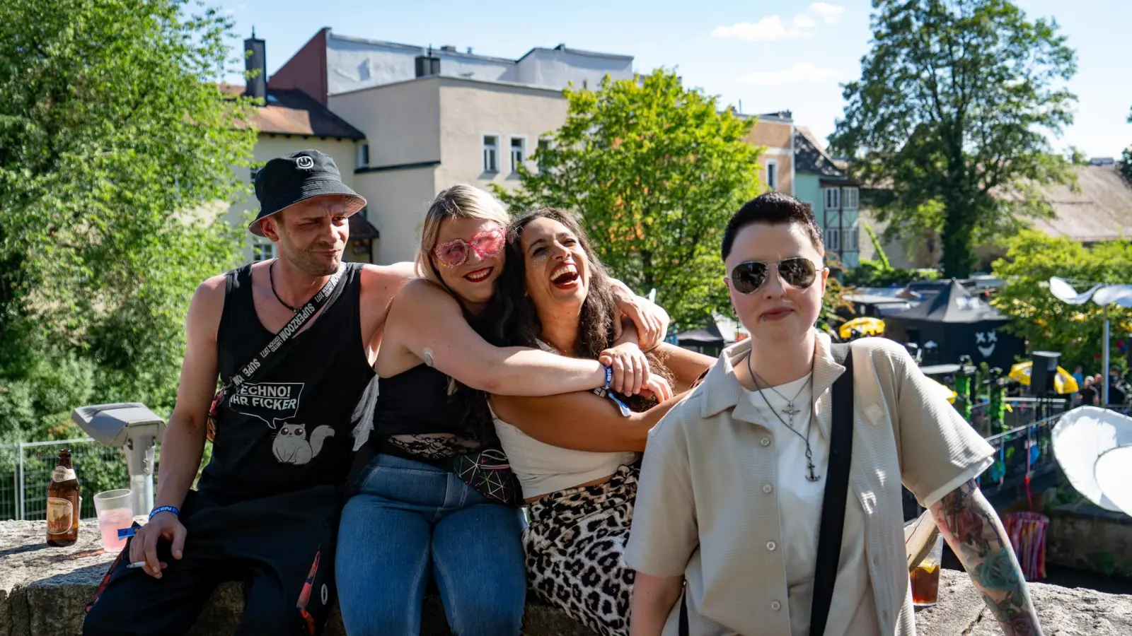 Das ging auf dem Brückenfestival im Stadtgraben in Amberg. (Bild: knz)