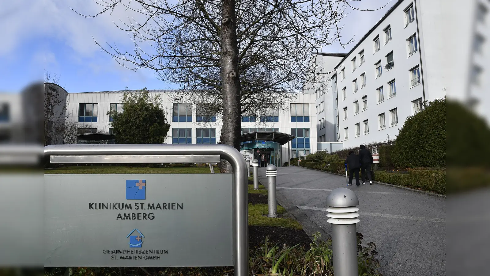 Rund um das Amberger Klinikum werden am Montag, 26. Januar, Straßen gesperrt sein.  (Archivbild: Petra Hartl)