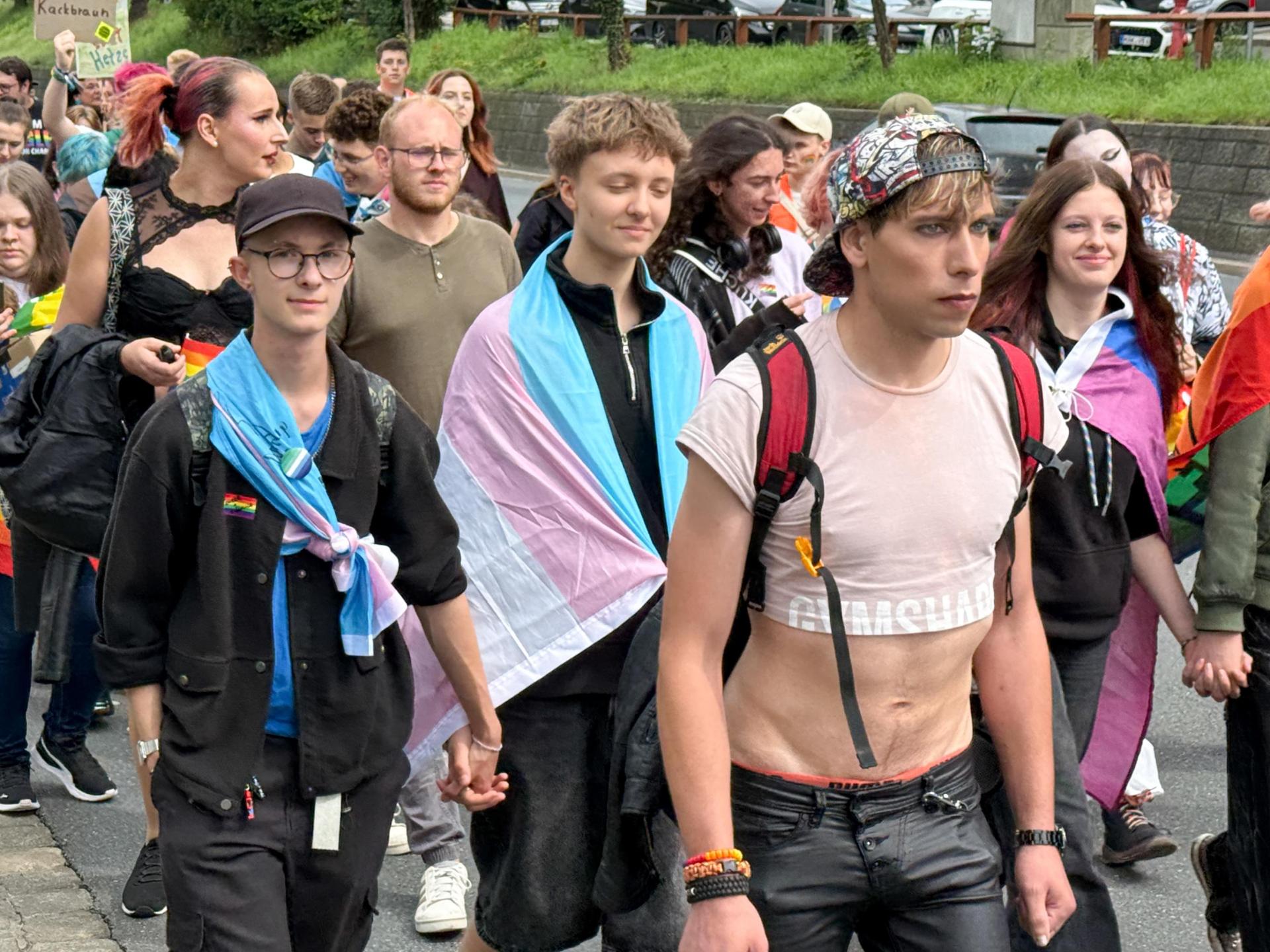Christopher Street Days (CSD) Amberg 2025. (Bild: Petra Hartl)