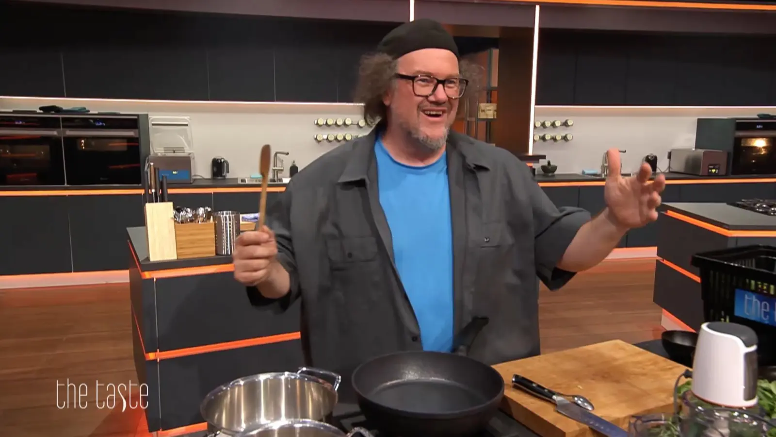 Der Amberger Winni Rudrof nahm an der Sat1-Kochshow „The Taste” teil. (Bild: Joyn/Benedikt Müller)