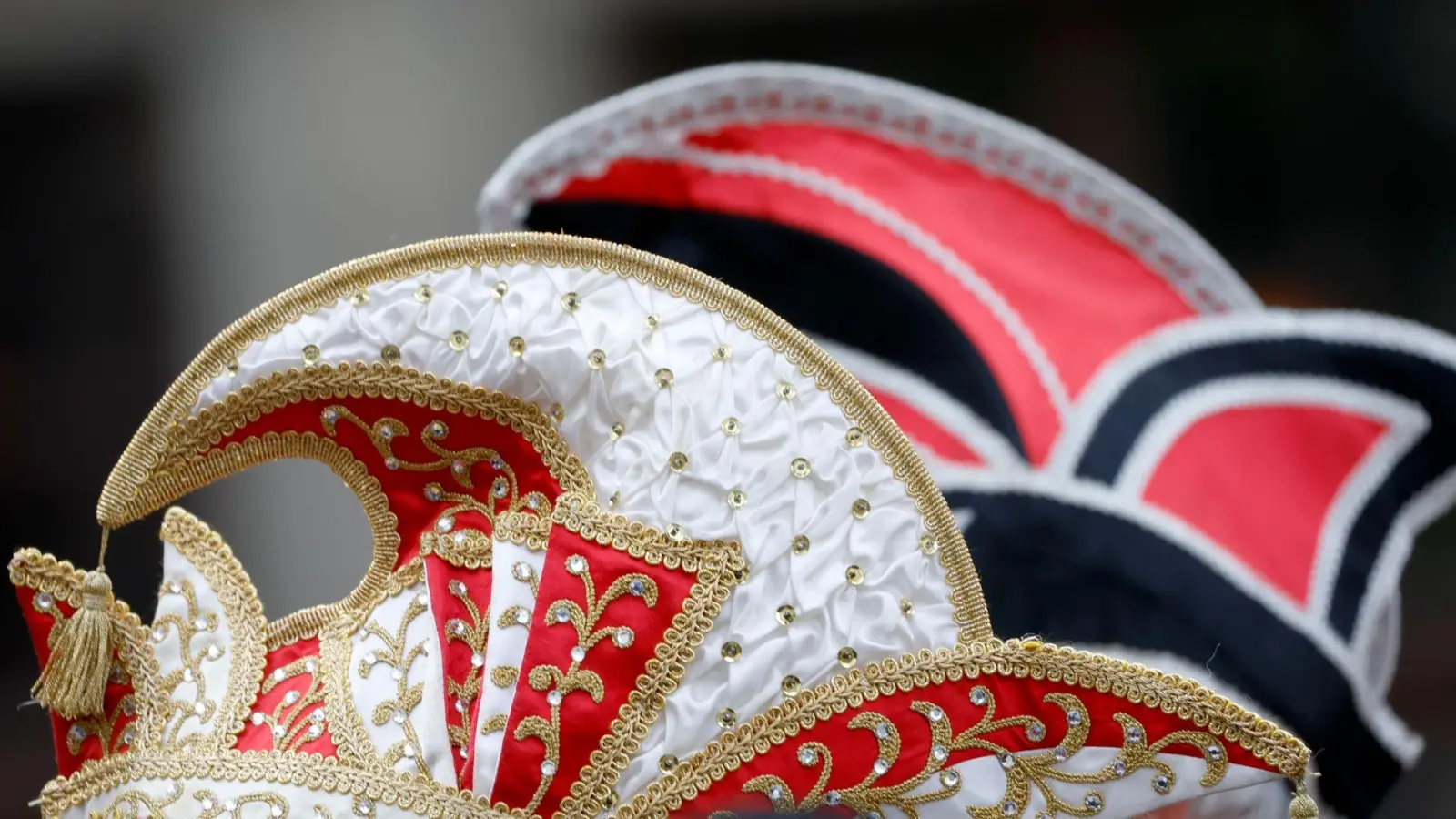 Zum Auftakt der Faschingssaison finden im Landkreis Amberg-Sulzbach wieder einige Faschingsbälle statt. (Bild: Heiko Becker/dpa)