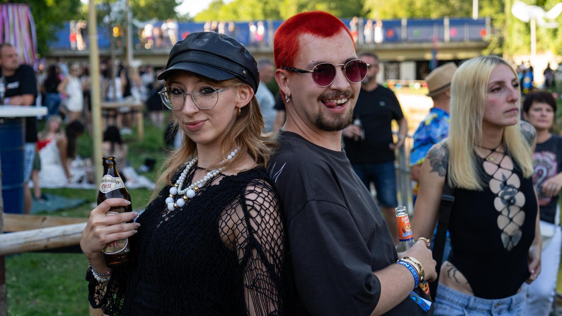 Das ging auf dem Brückenfestival im Stadtgraben in Amberg. (Bild: knz)