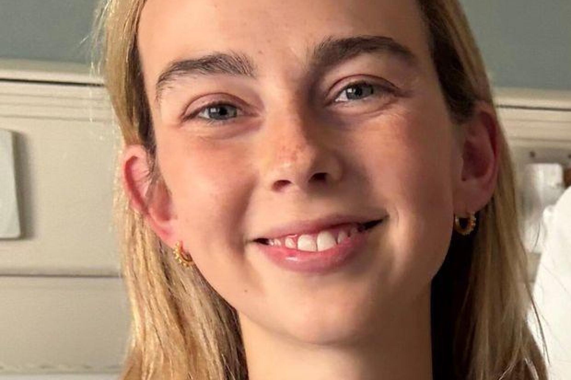 Sydney Towle machte mit ihren Videos anderen an Krebs erkrankten Menschen Mut.  (Bild: Elizabeth Morrow/Elizabeth Morrow/AP/dpa)