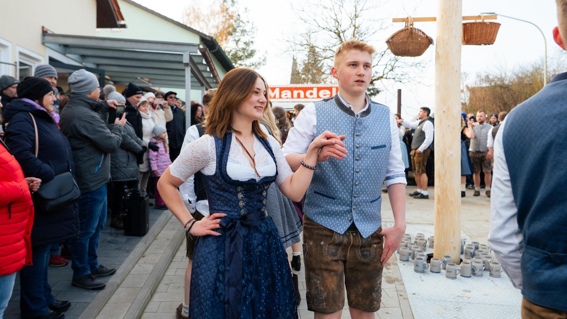 Thansüßer Kirwa am Sonntag.  (Bild: Hannes Stock)