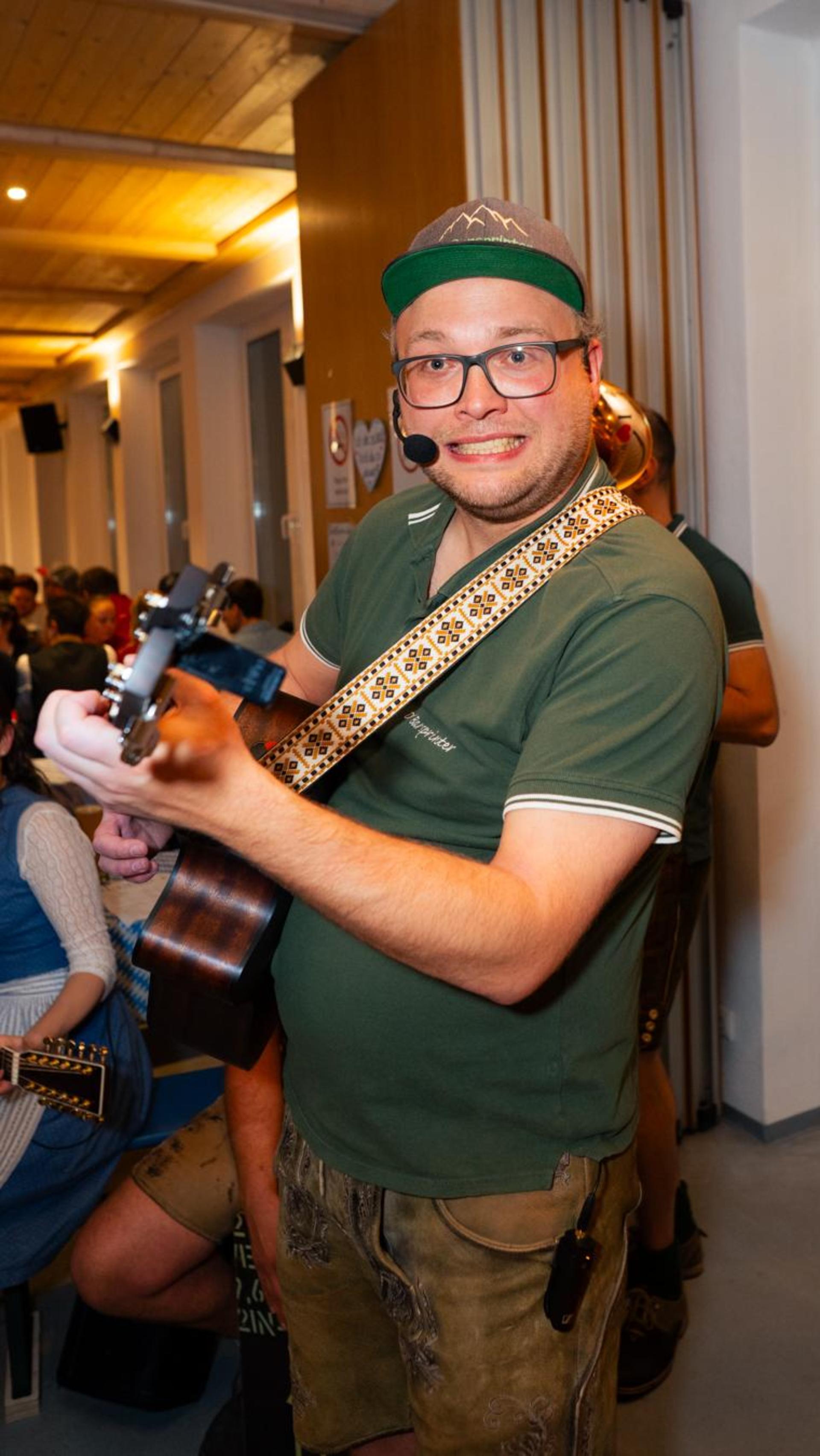 Endspurt bei der Thansüßer Kirwa am Montag.  (Bild: Hannes Stock)