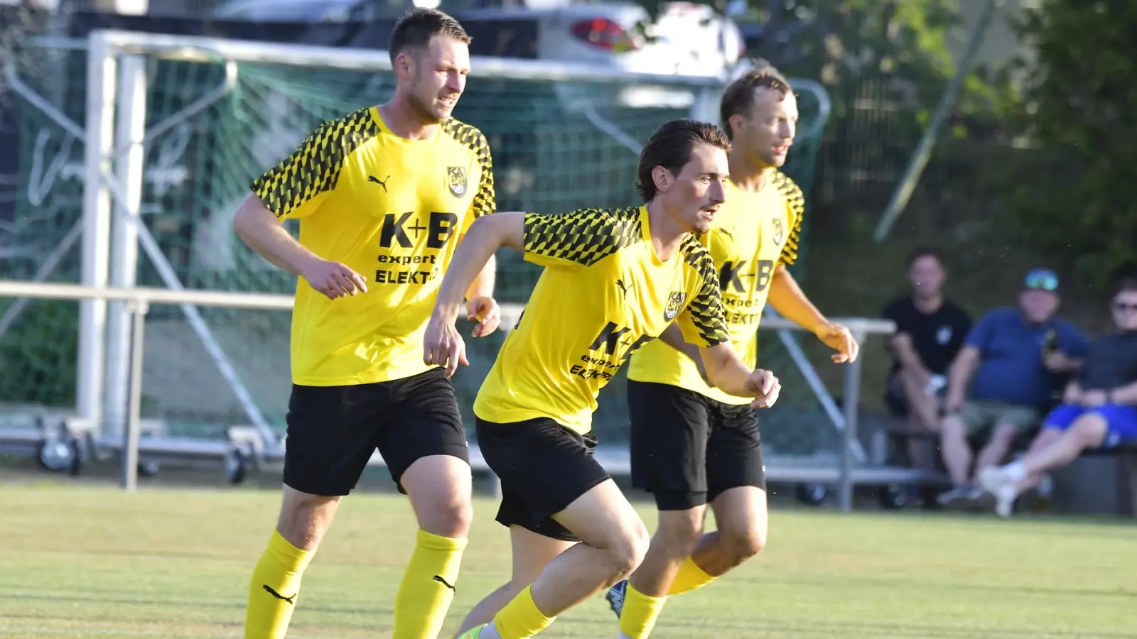 Der FC Amberg gewann sein Testspiel beim TSV Königstein mit 4:2. (Bild: Hubert Ziegler)