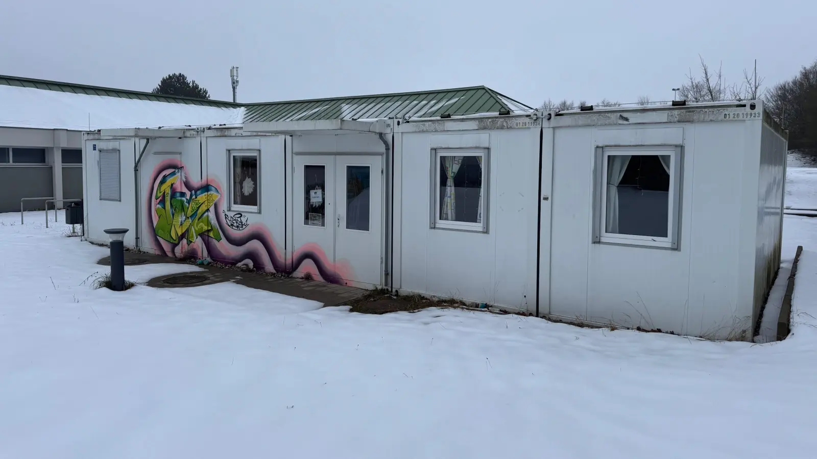 Mit der Container-Bauweise sind die Nutzer des Kümmersbrucker Jugendtreffs und auch der Gemeinderat recht zufrieden: Deshalb soll auch die Erweiterung durch Container erfolgen. (Bild: Heike Unger)