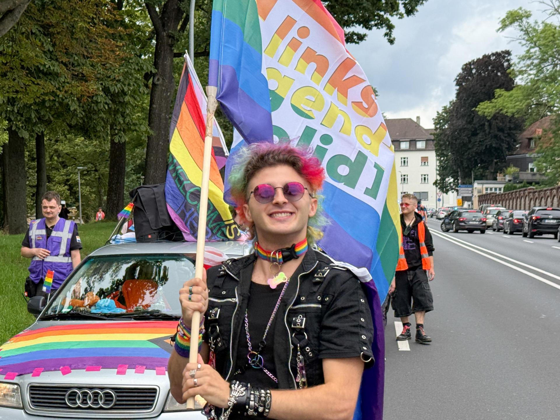 Christopher Street Days (CSD) Amberg 2025. (Bild: Petra Hartl)