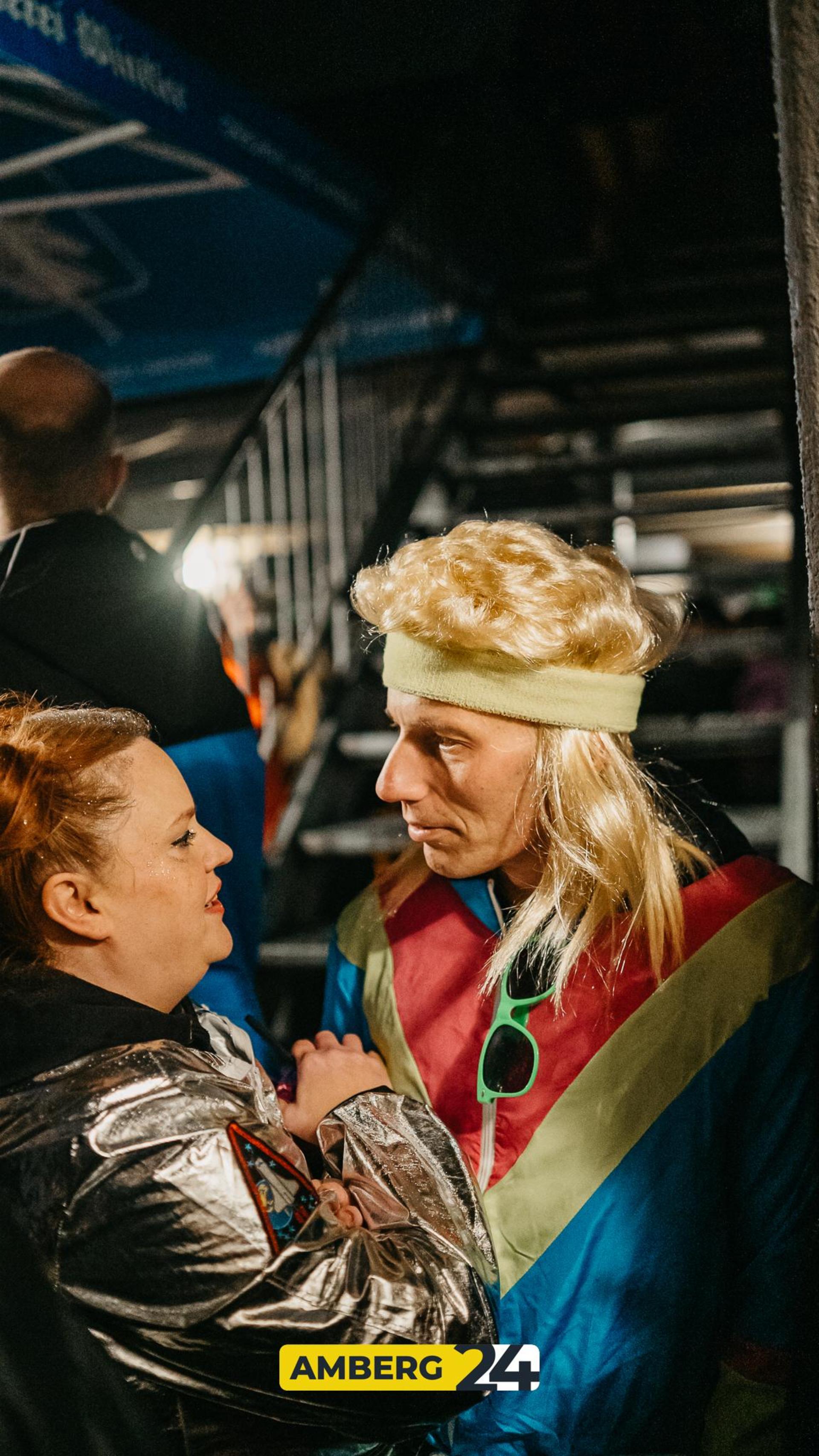 Auch im Blauen Haus waren am Donnerstag die Hexen los.  (Bild: Mario Donhauser)