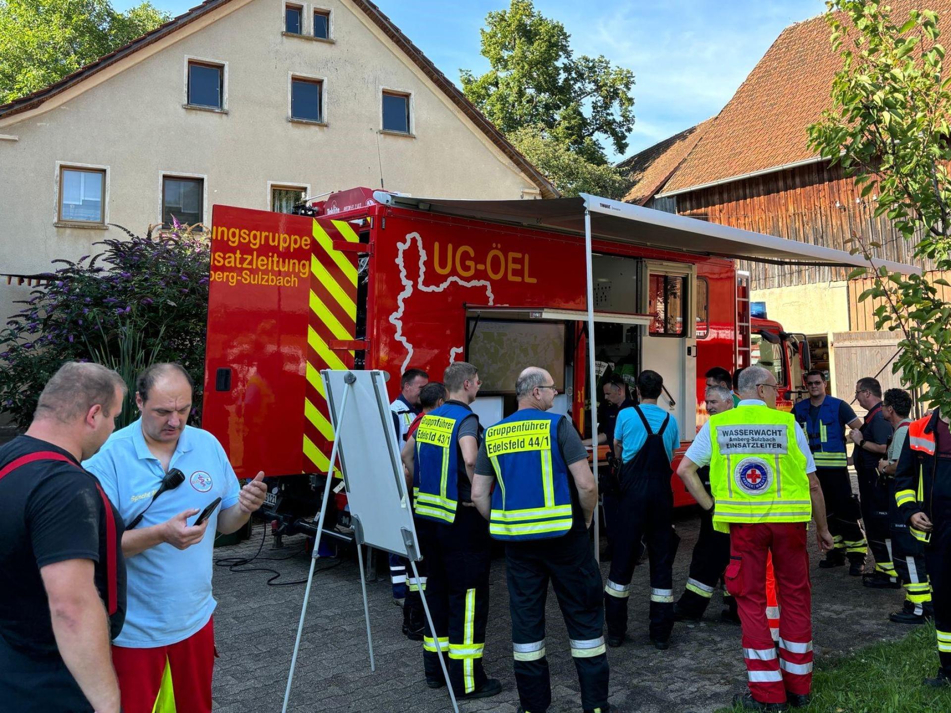 Die Suche nach der vermissten 89-Jährigen klappte dank einer reibungslosen Koordination nahezu perfekt.  (Bild: lei)