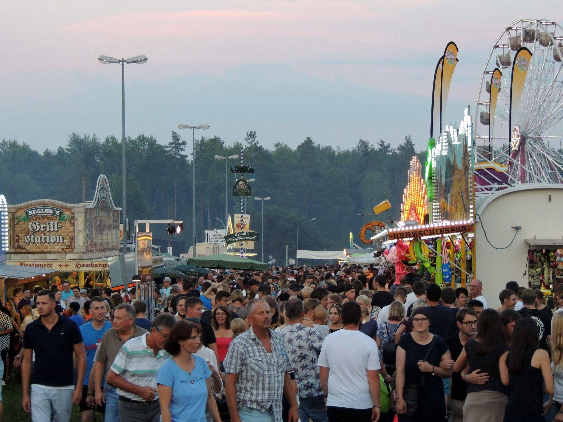 Die Veranstalter rechnen beim Deutsch-Amerikanischen Volksfest wieder mit einem Besucheransturm wie in früheren Zeiten. (Archivbild: mor)