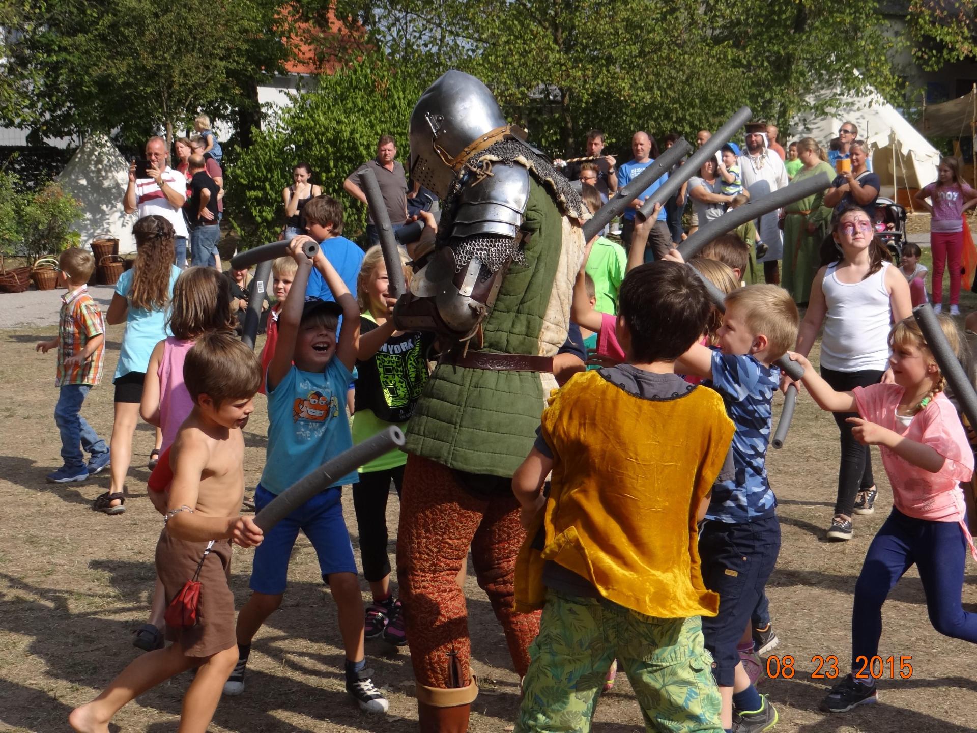 Das Fest ist ein riesiges Vergnügen für Groß und Klein. (Bild: exb / Werner Artmann)