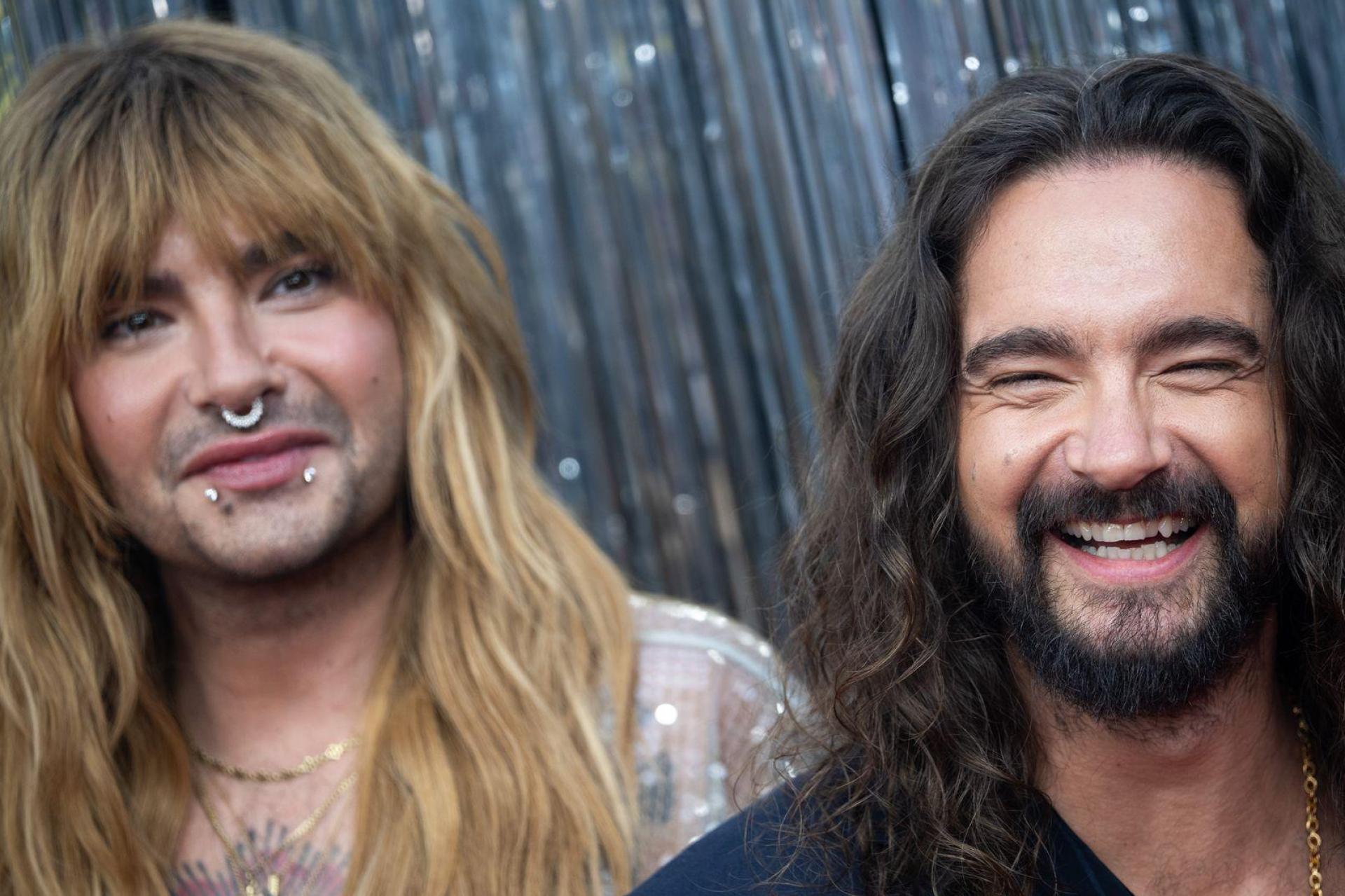 Bill und Tom Kaulitz verpassen Heidi Klums Halloween-Party. (Archivbild) (Bild: Sebastian Gollnow/dpa)