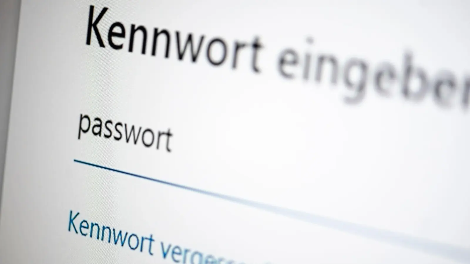 Die Menschen in Deutschland, die sich im Internet bewegen, haben großes Vertrauen in ihre Passwörter, verhalten sich im Alltag aber oft leichtsinnig. (Symbolbild) (Bild: Fabian Sommer/dpa)