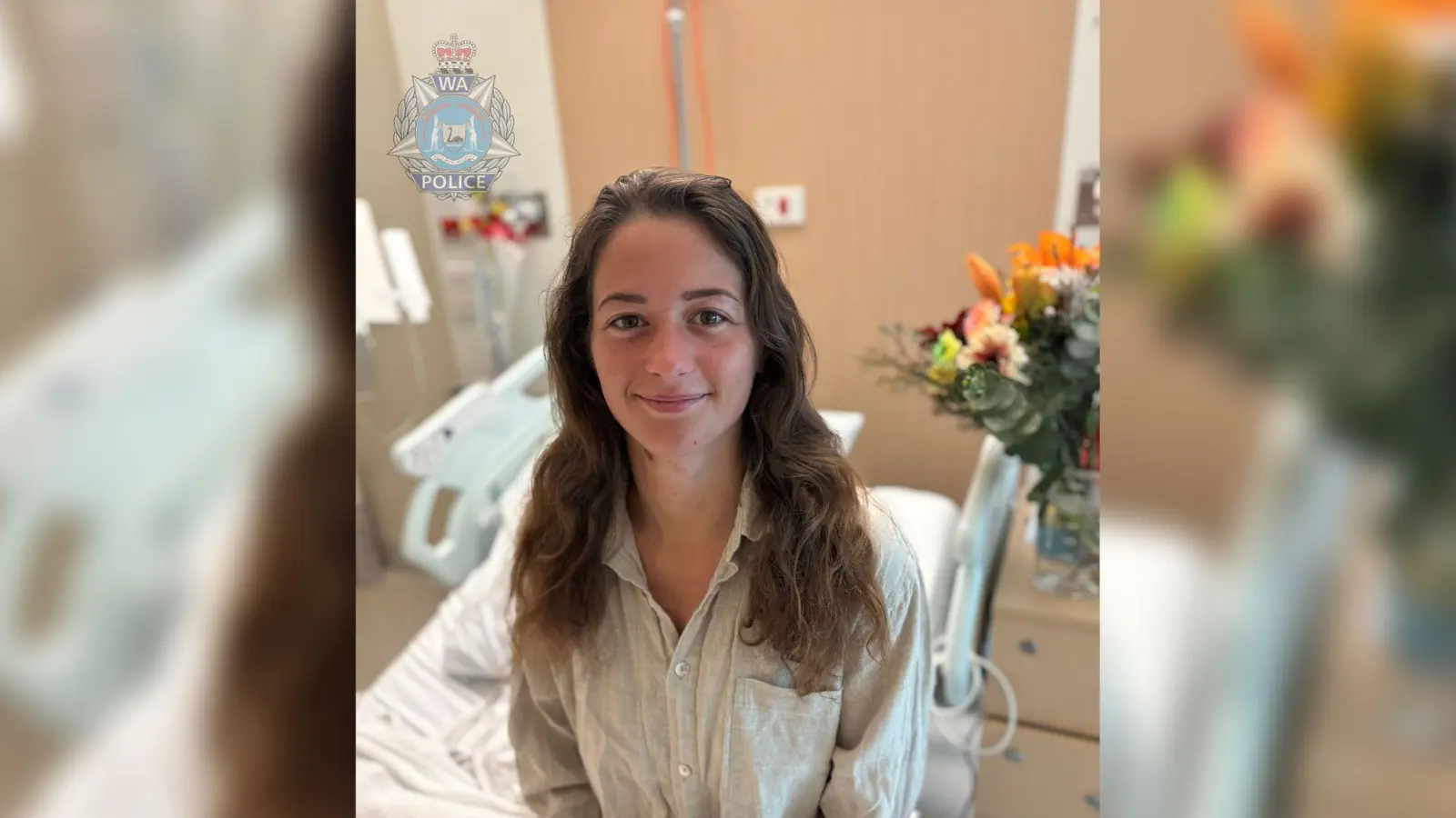 Carolina Wilga durfte nach fünf Tagen das Krankenhaus in Perth verlassen. (Bild: Supplied/WESTERN AUSTRALIA POLICE/AAP Image/dpa)