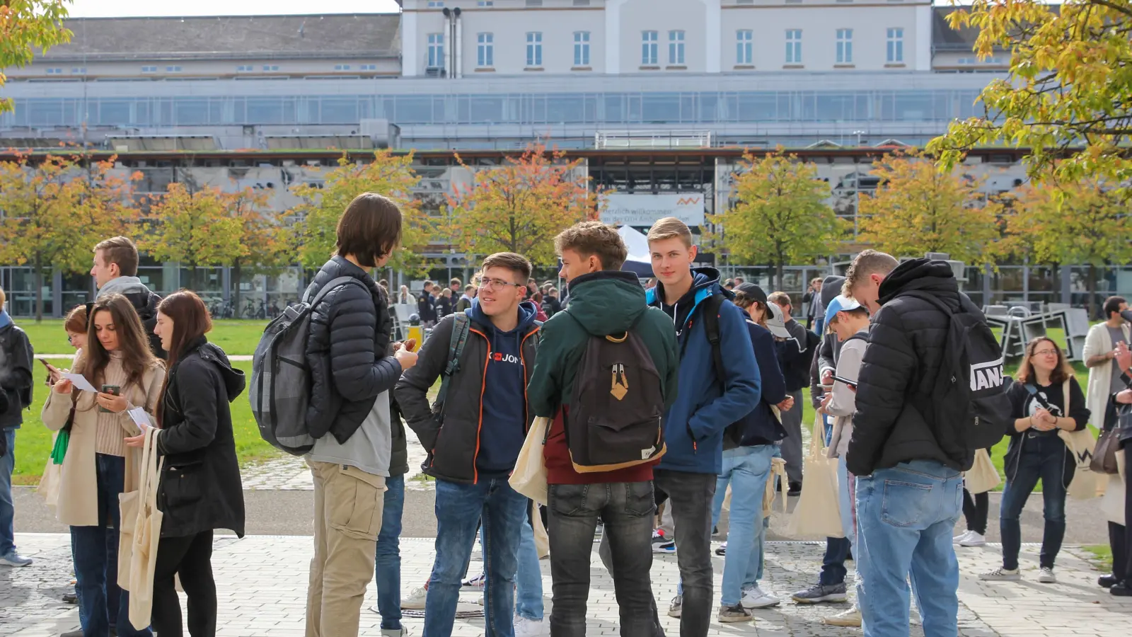 Begrüßung der Erstsemester der OTH Amberg-Weiden am Standort Weiden. (Bild: OTH Amberg-Weiden)