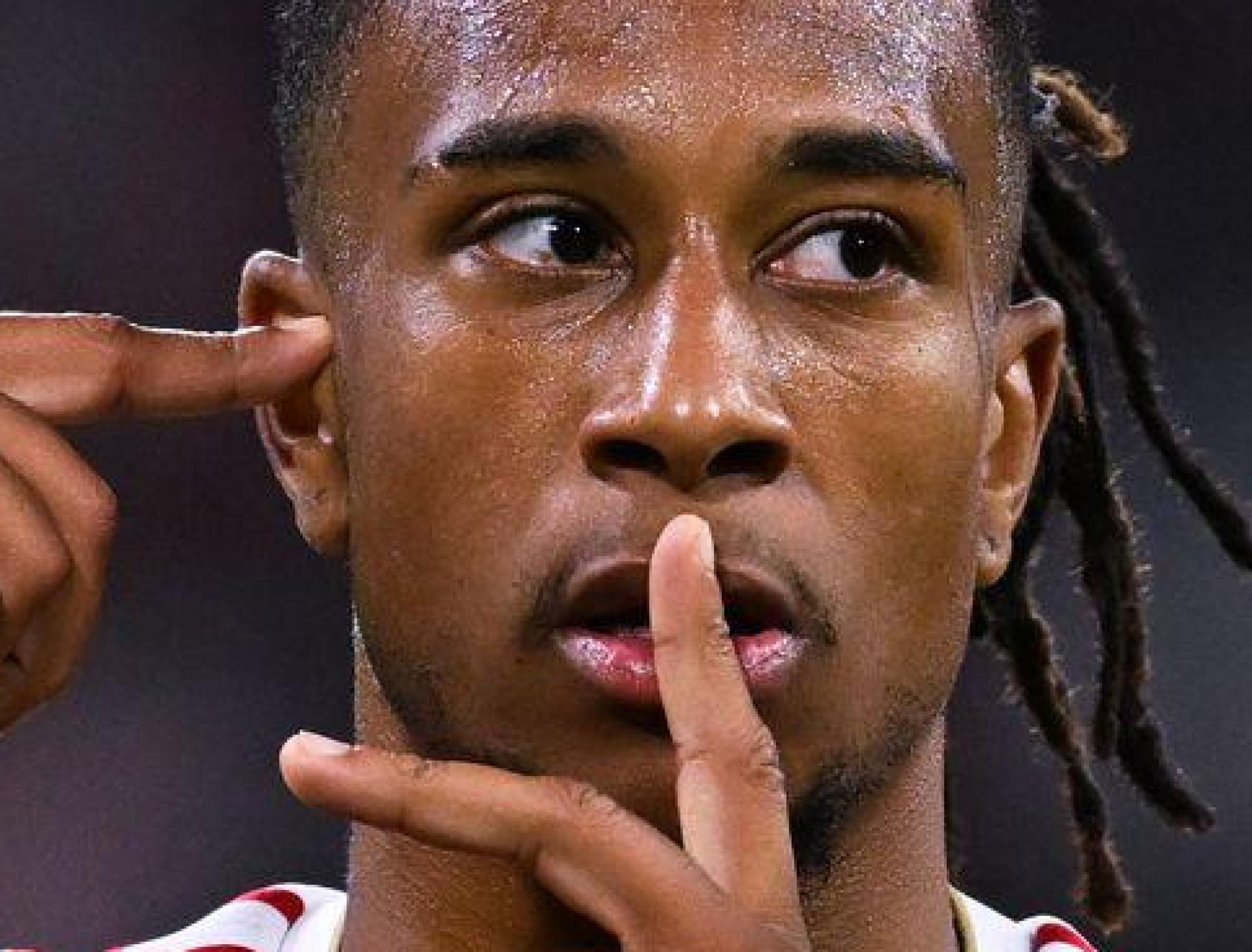 Hält nicht viel von Interviews: Bayern-Star Michael Olise. (Bild: Sven Hoppe/dpa)