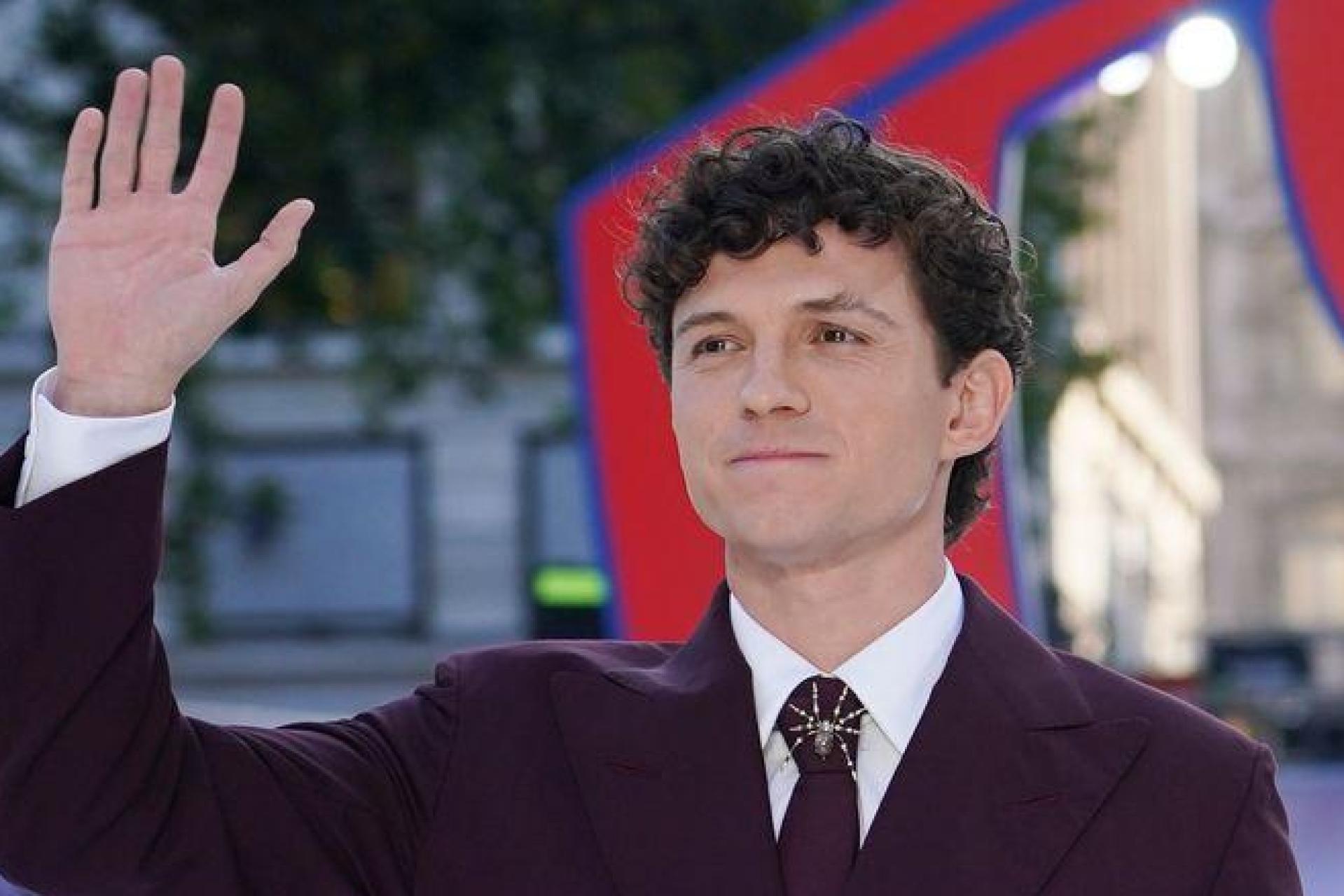 „Spider-Man: Brand New Day“ mit Tom Holland räumt an den Kinokassen weiter ab. (Archivbild)  (Bild: Alberto Pezzali/Invision/AP/dpa)