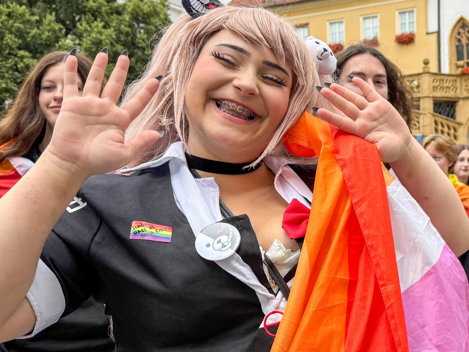 Christopher Street Days (CSD) Amberg 2025. (Bild: Petra Hartl)
