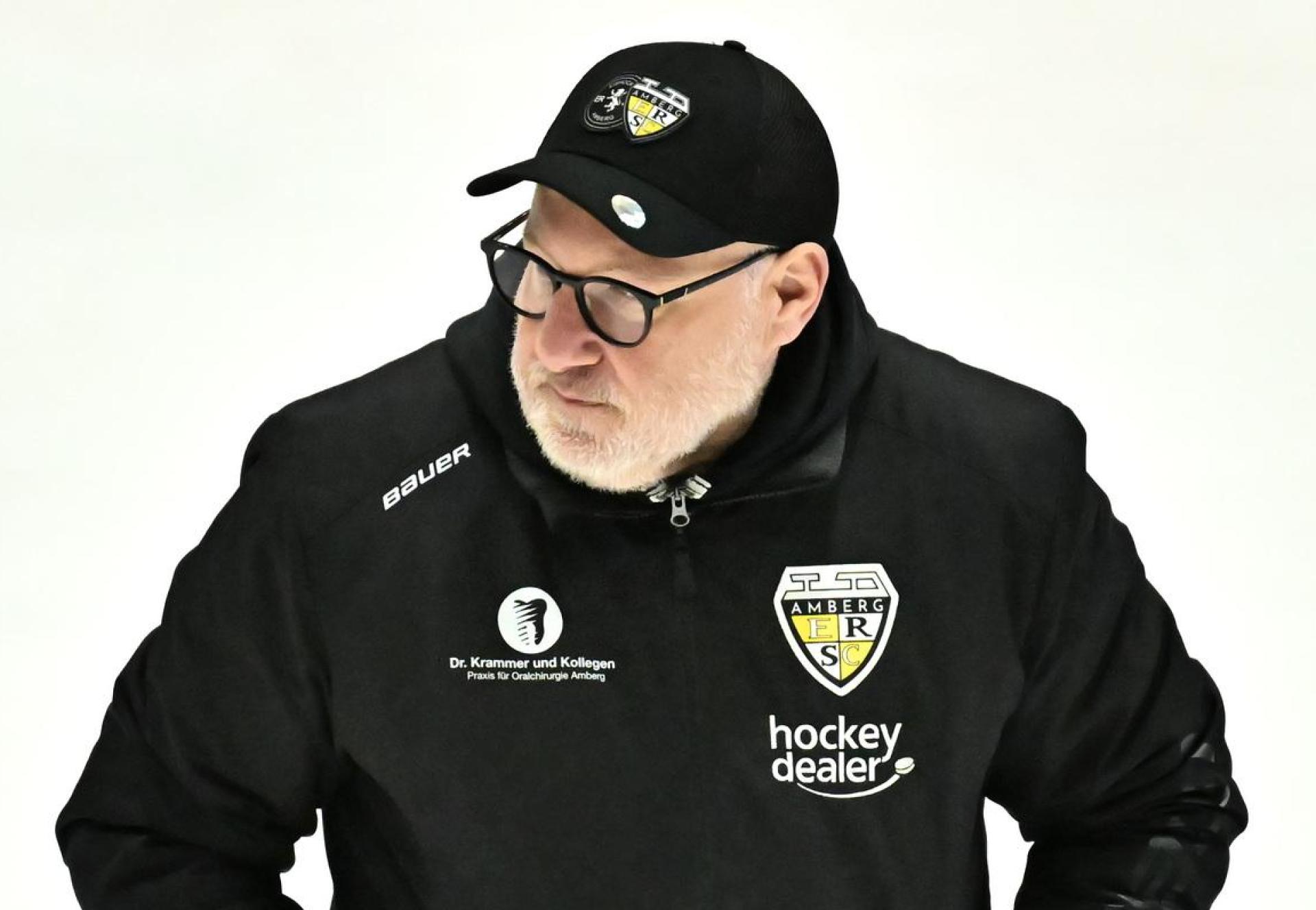 Christian Zessack bleibt Trainer des ERSC Amberg. (Bild: Hubert Ziegler)